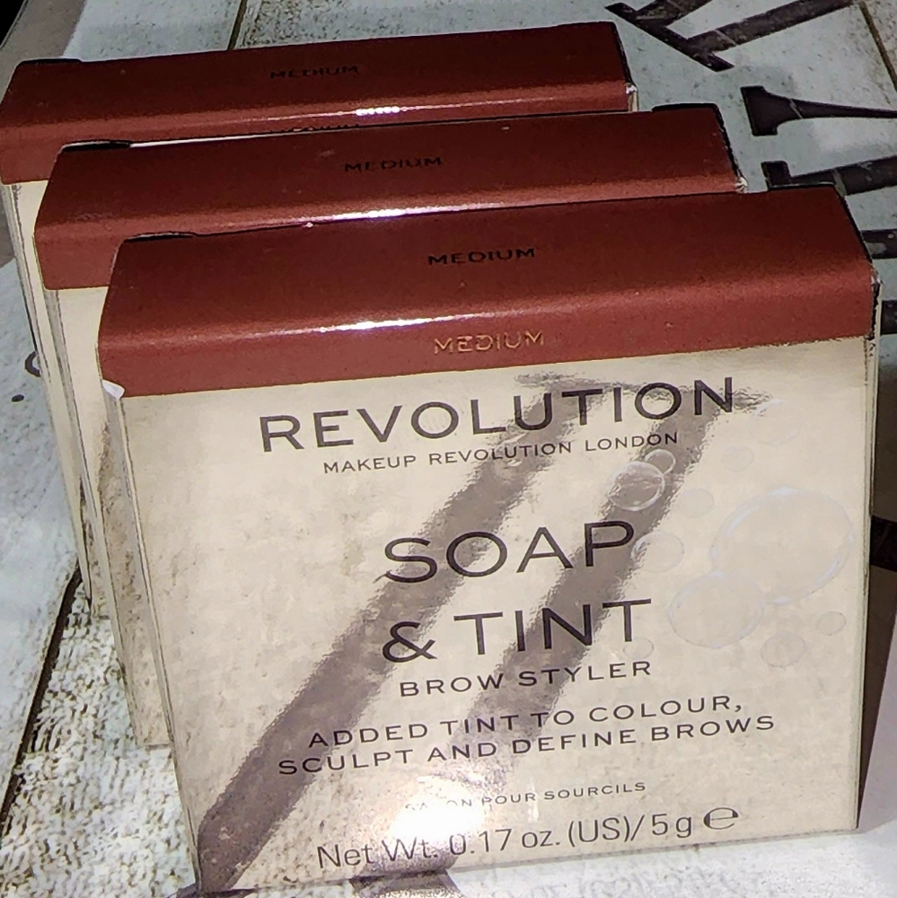 Revolution soap and tint brow styler